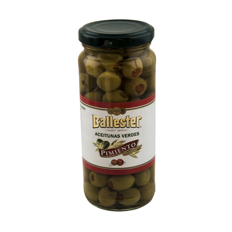 ACEITUNAS VERDES RELLENAS BALLESTER 340 GR