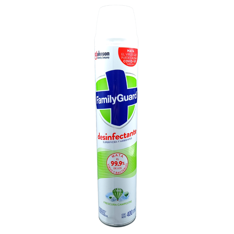 AEROSOL DESINFECTANTE FAMILY GUARD 400 ML