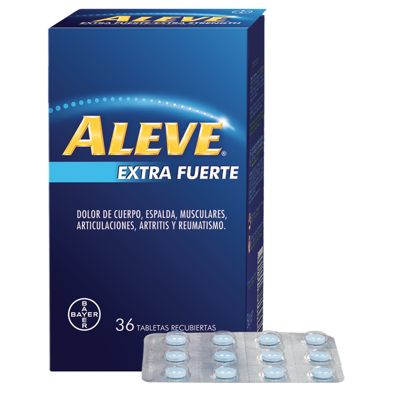 ALEVE EXTRA FUERTE 36 TABLETAS