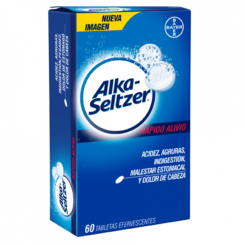 ALKA-SELTZER EFERVECENTE 60'S