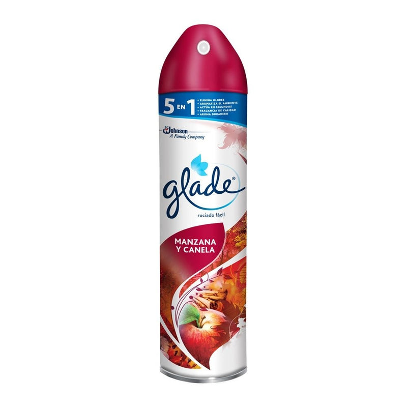 AROMATIZANTE GLADE AEROSOL MANZANA CANELA 400 ML