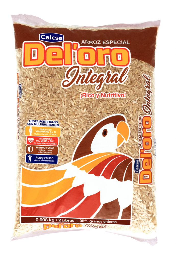 ARROZ INTEGRAL DEL 'ORO 2 LBS