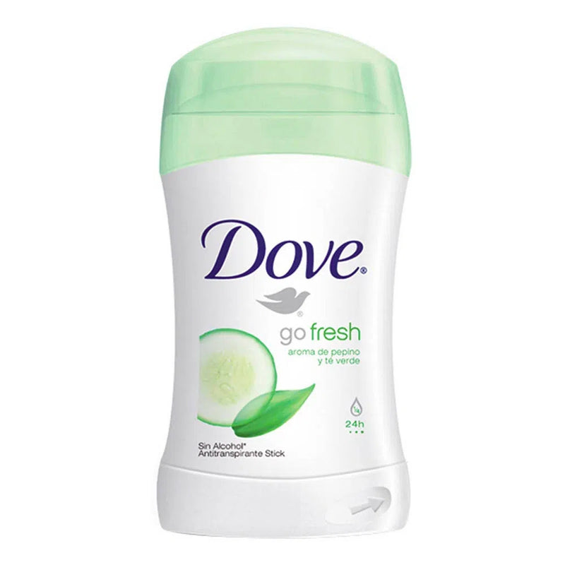 BARRA ANTITRANSPIRANTE DOVE AROMA DE PEPINO Y TE VERDE 50 G