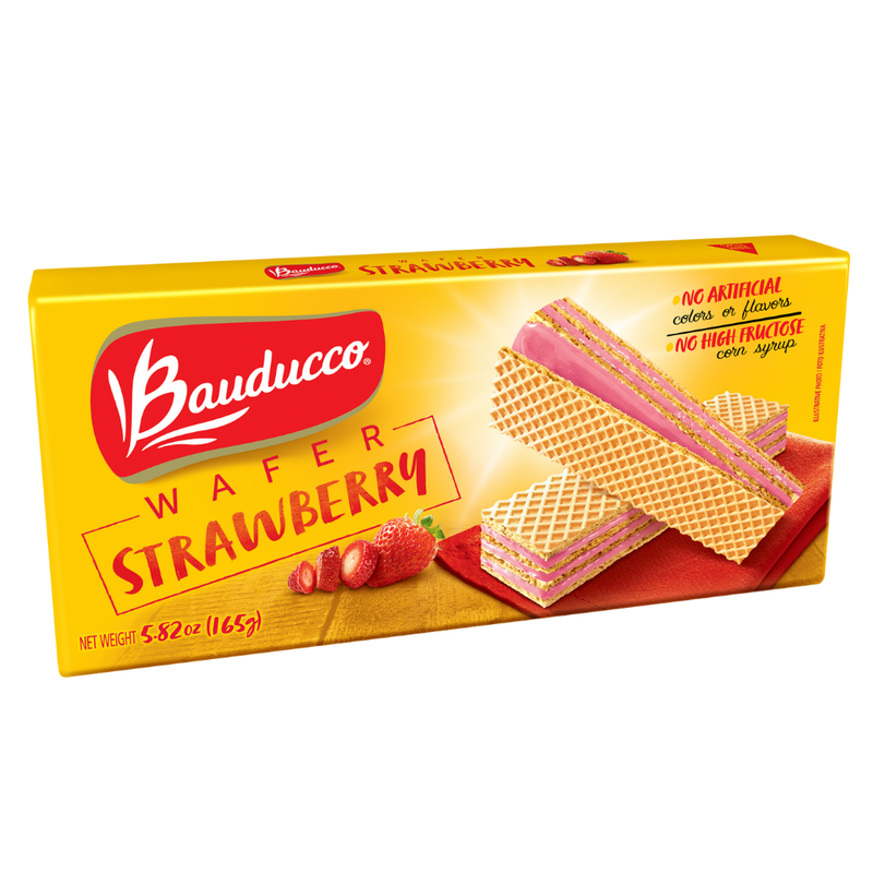 BAUDUCCO WAFER STRAWBERRY 142 GR