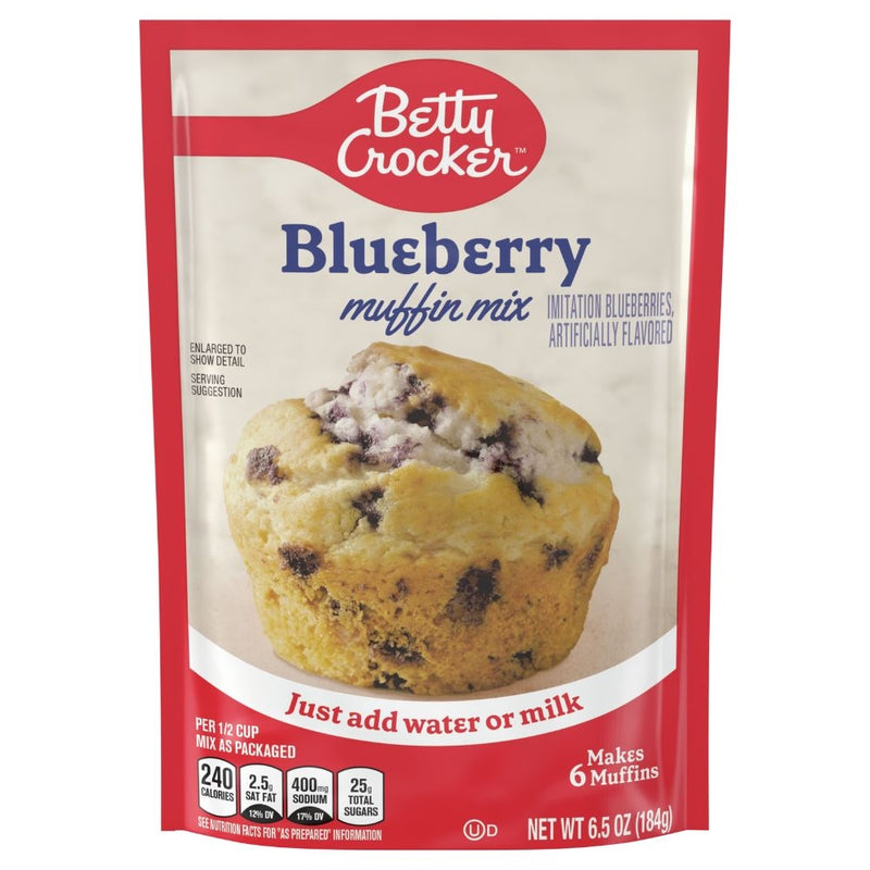 MIX MUFFIN BLUEBERRY BETTY CROCKER 6.5 OZ