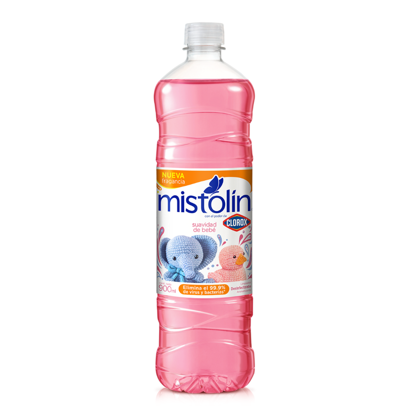 LIMPIADOR DESINFECTANTE MISTOLIN BEBE 900 ML