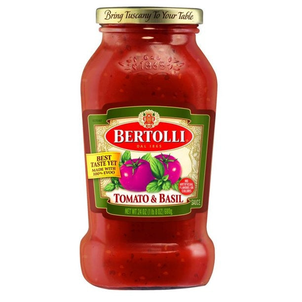 BERTOLLI TOMATO BASIL 24 OZ