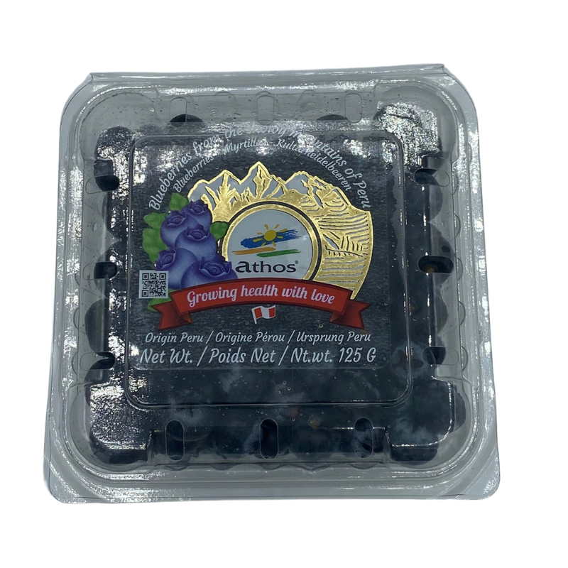 CLAMSHELL DE BLUEBERRY 125 GR