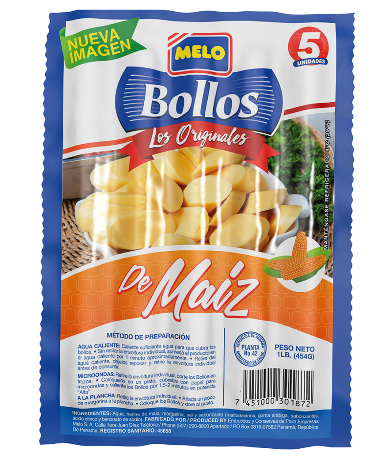 BOLLO DE MAIZ MELO