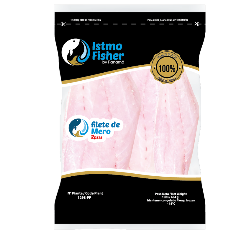 FILETE DE MERO ISTMO FISHER 1 LB