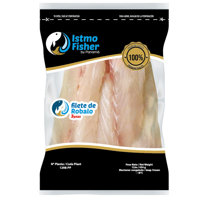 FILETE DE ROBALO ISTMO FISHER 1 LB