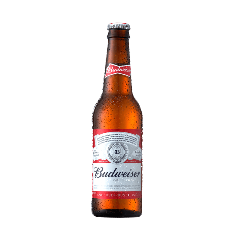 CERVEZA BUDWEISER BOTELLA