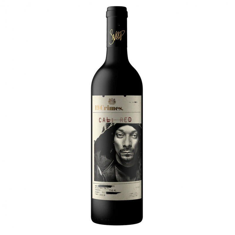 VINO TINTO 19 CRIMES SNOOP DOG CALI RED 750 ML