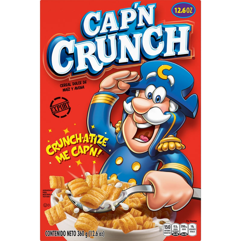 CEREAL QUAKER CAP'N CRUNCH 360 GR