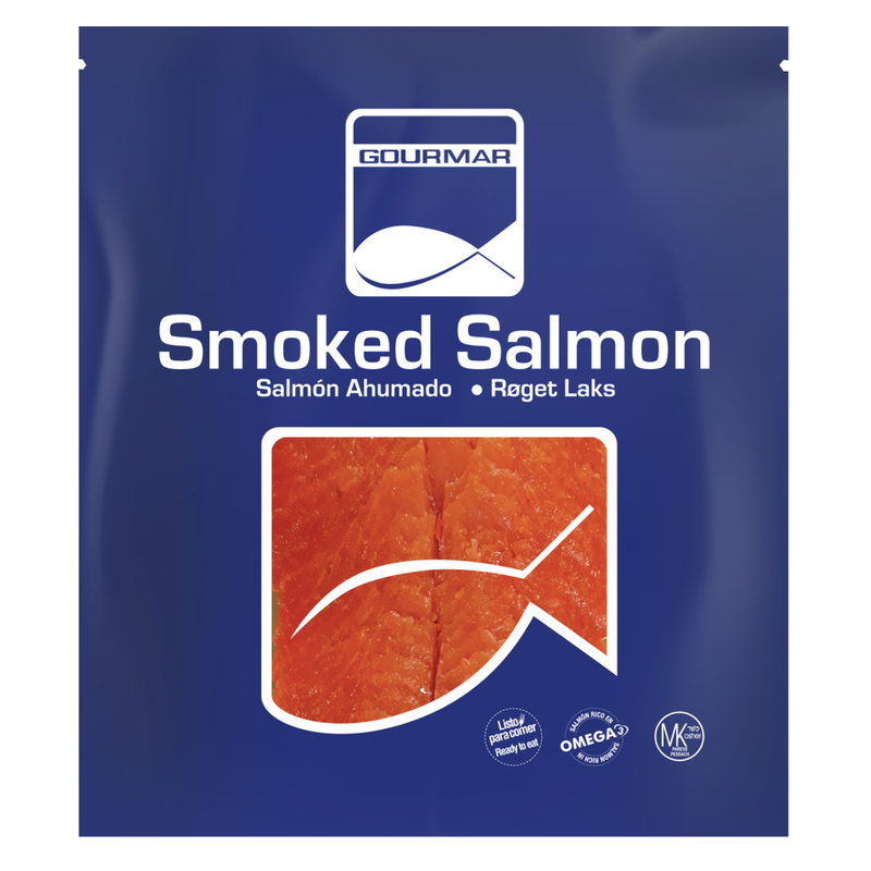 SALMON AHUMADO REBANADO GOURMAR 85 G