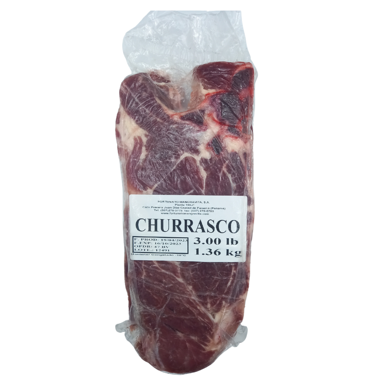 CARNE CHURRASCO FORTUNATO MANGRAVITA 3 LB