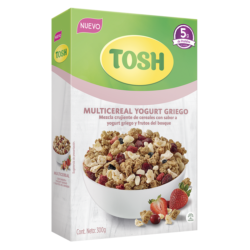 CEREAL TOSH YOGURT GRIEGO 300 G