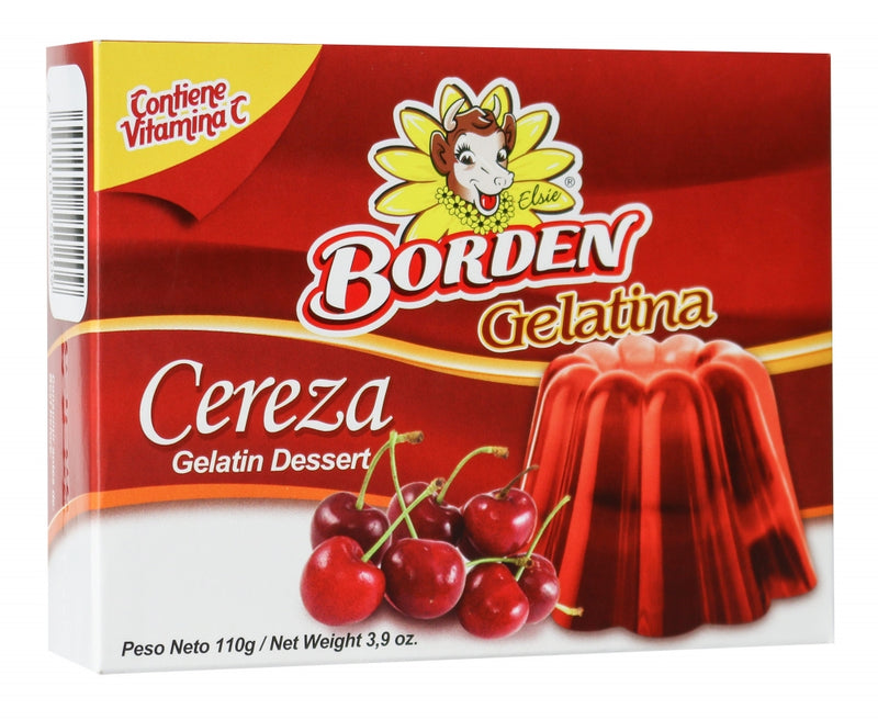 GELATINA BORDEN CEREZA 110 GR