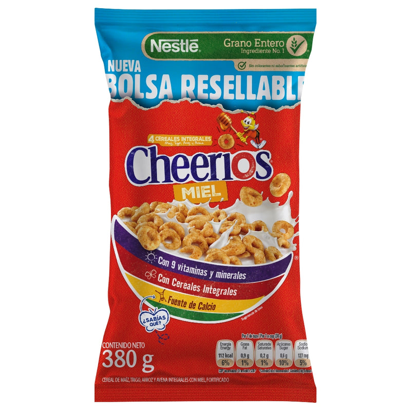 CEREAL CHEERIOS MIEL 380 G