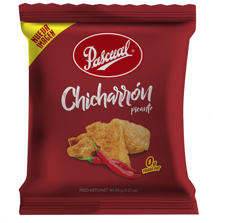 CHICHARRON PICANTE PASCUAL 90G