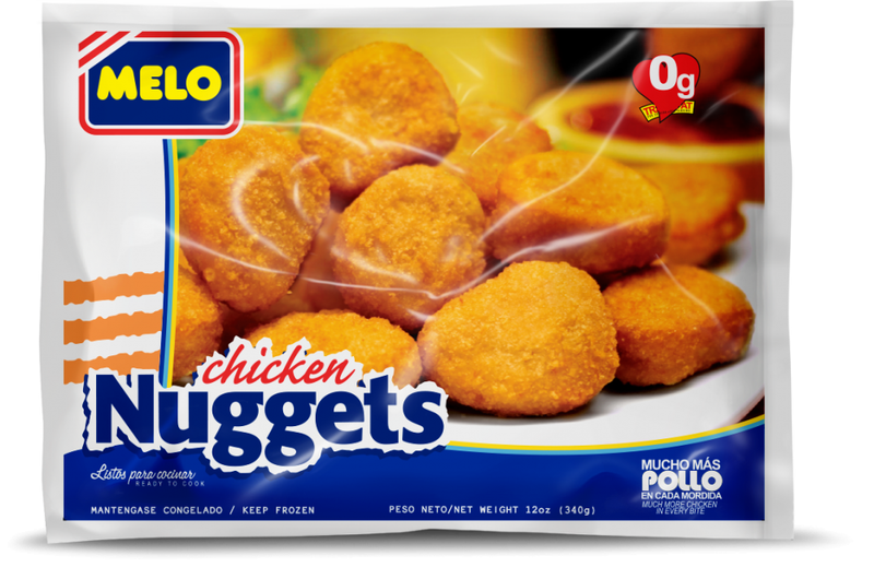 CHICKEN NUGGETS MELO 12 OZ