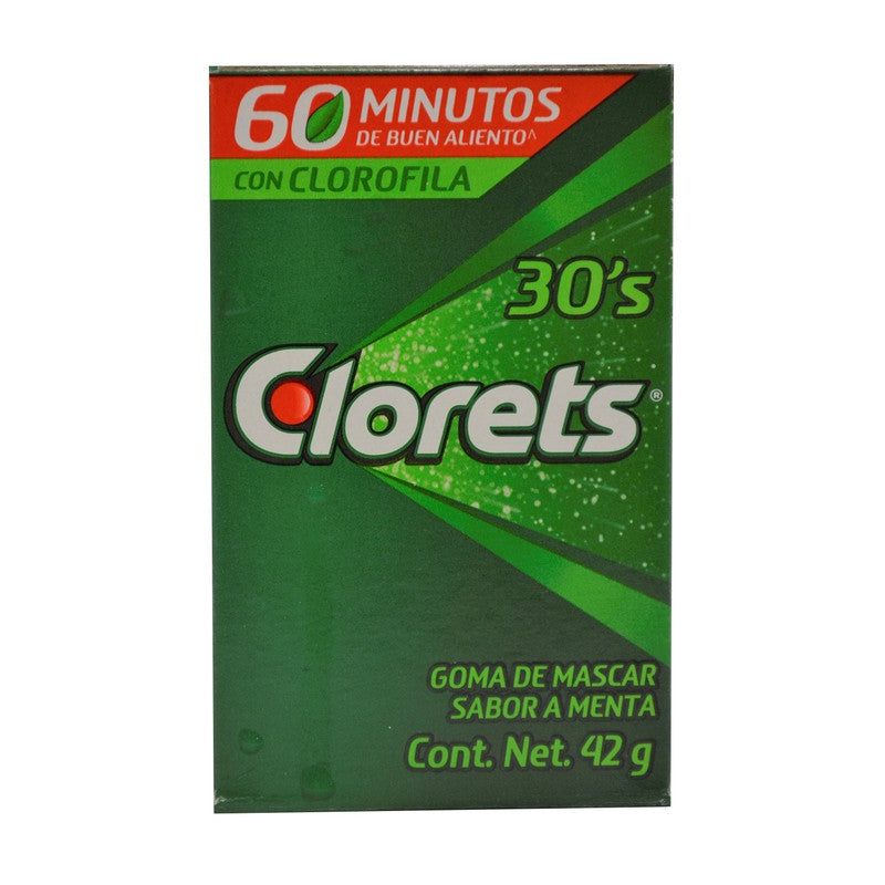 CHICLE CLORETS VALUPAK 42 G