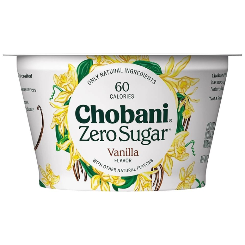 YOGURT CHOBANI SIN AZUCAR VAINILLA 150 GR