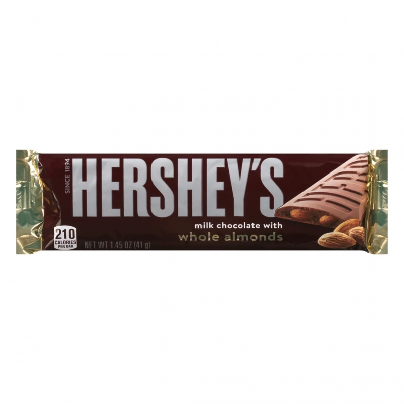 CHOCOLATE HERSHEYS CON ALMENDRAS 41 GR