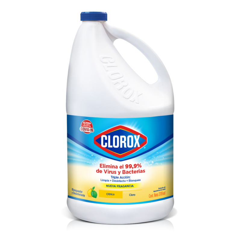 BLANQUEADOR CLOROX PUREZA CITRICA 128 OZ