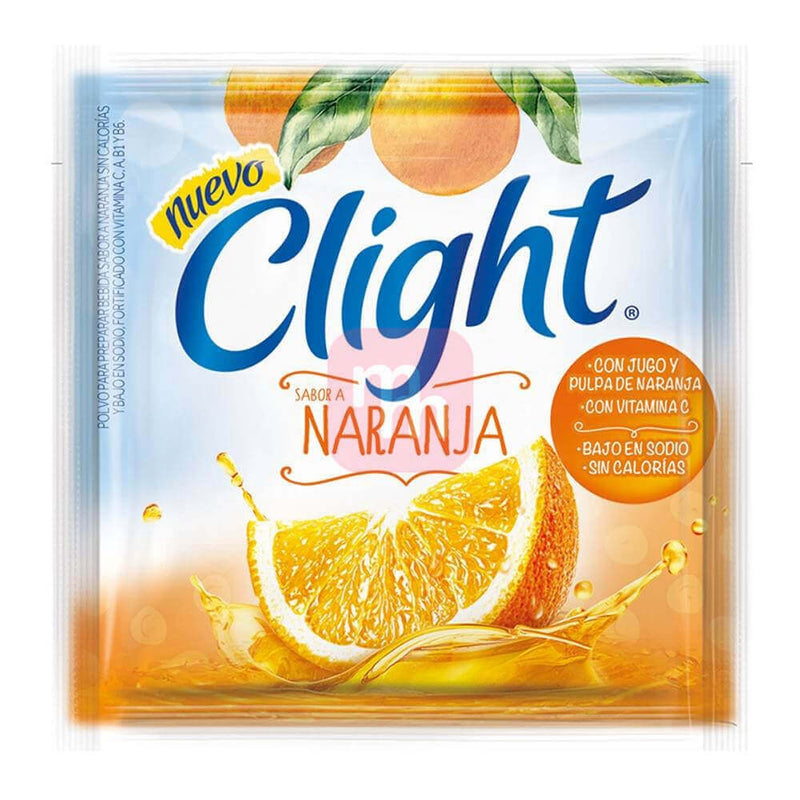 BEBIDA EN POLVO CLIGHT NARANJA