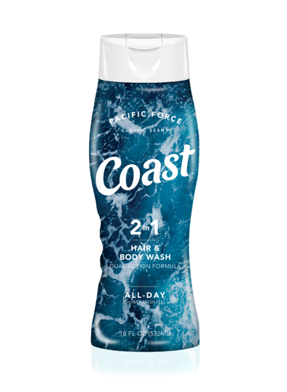 JABÓN DE BAÑO LIQUIDO COAST PACIFIC FORCE BODY WASH 18 OZ