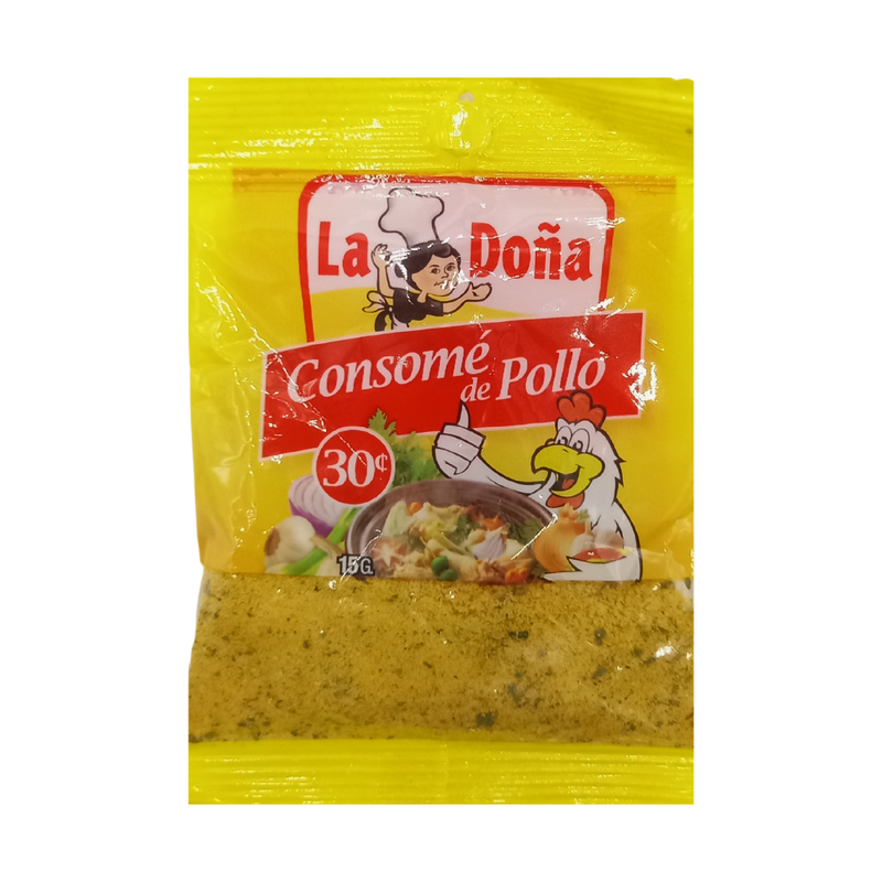 CONSOME DE POLLO LA DOÑA 15 GR