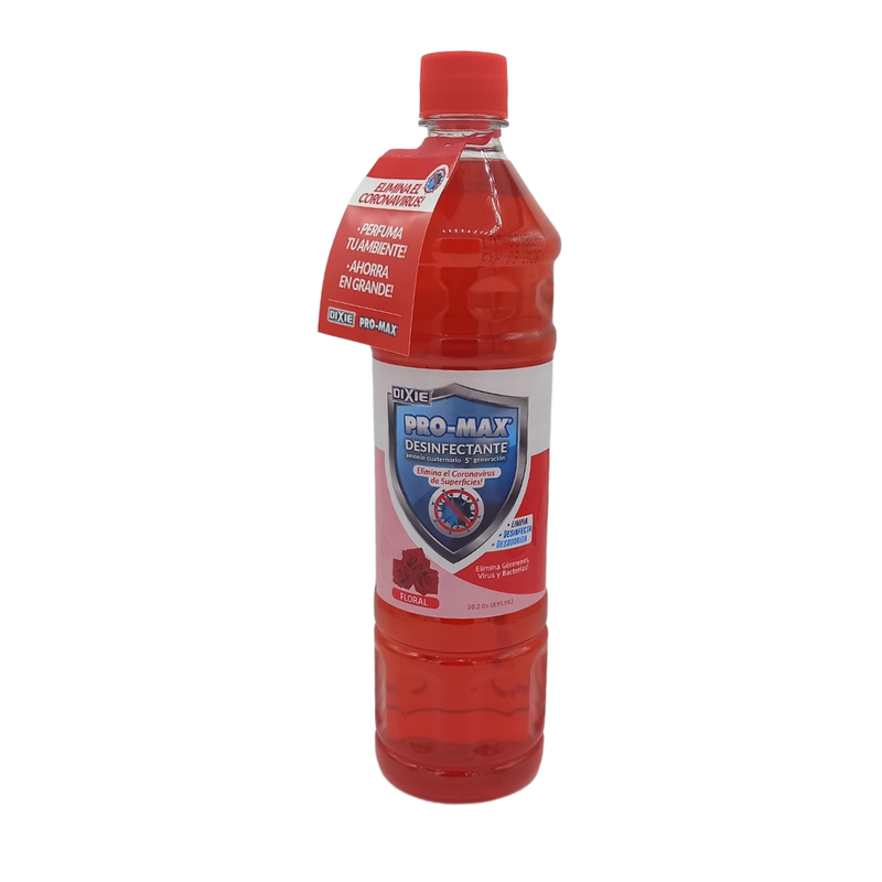 DESINFECTANTE PARA PISOS PRO-MAX FRAGANCIA FLORAL 895 ML