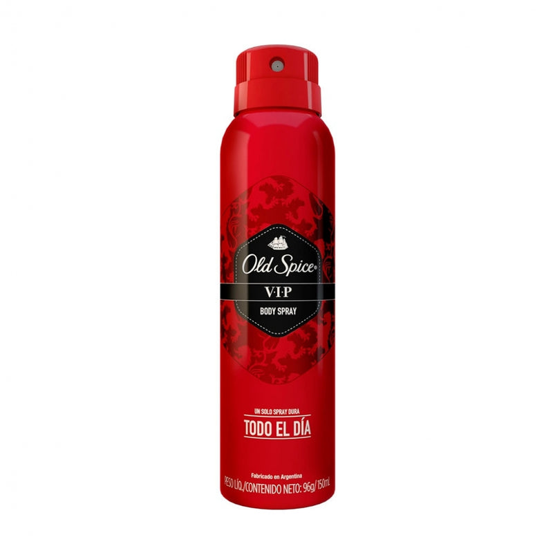 DESODORANTE OLD SPICE V.I.P BODY SPRAY 150 ML