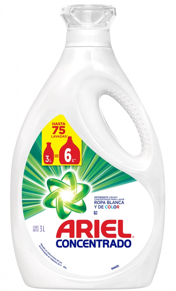 DETERGENTE ARIEL LIQUIDO REGULAR 3L