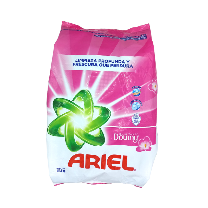 DETERGENTE ARIEL CON TOQUE DE DOWNY 4 KG