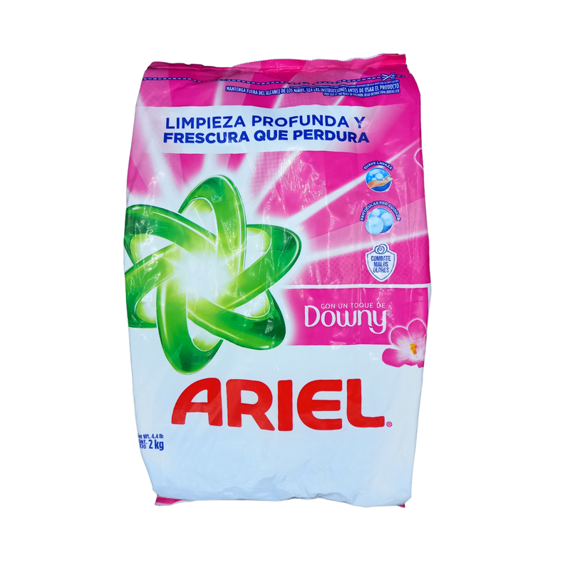 DETERGENTE ARIEL CON TOQUE DE DOWNY 2 KG