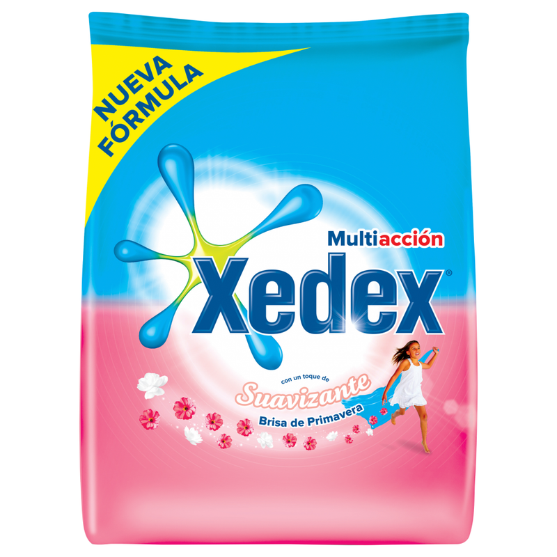 DETERGENTE EN POLVO XEDEX SUAVIZANTE PRIMAVERA 1 KG