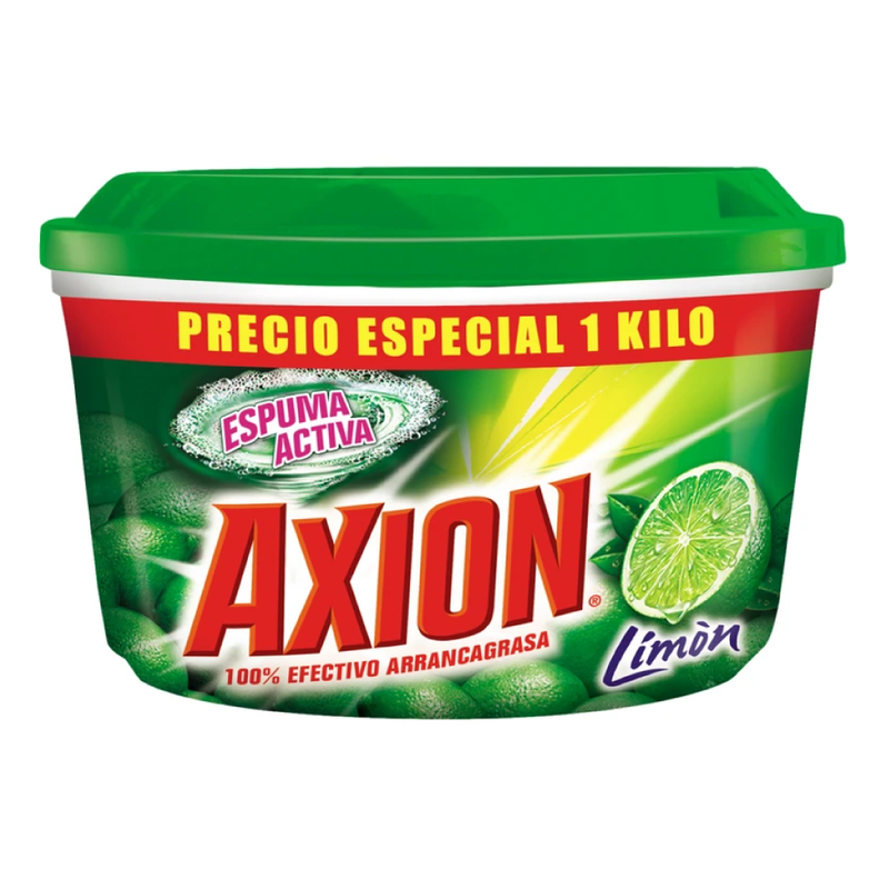 LAVAPLATOS AXION PASTA LIMON 1KG