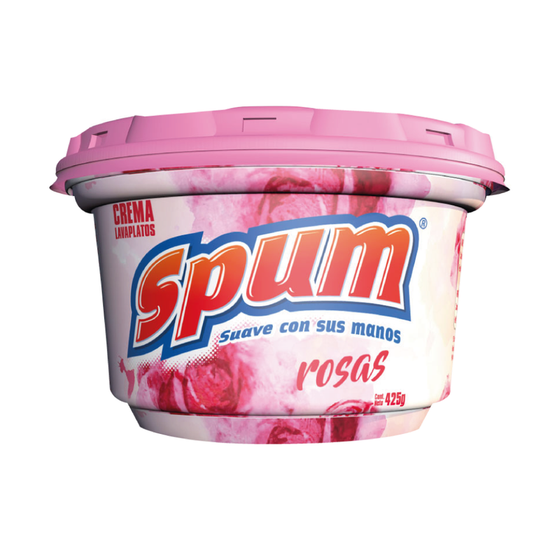 JABON LAVAPLATOS SPUM CREMA ROSA 425 G