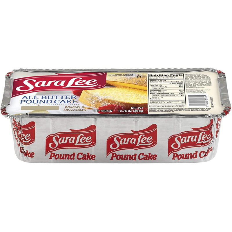 DULCE SARA LEE POUND CAKE 10.75 OZ