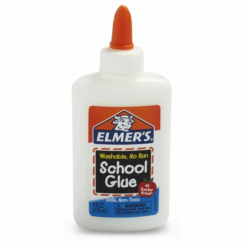 GOMA ESCOLAR BLANCA ELMERS 4 OZ