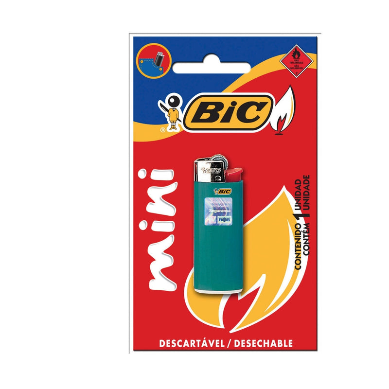 ENCENDEDORES BIC MINI 1 UNIDAD