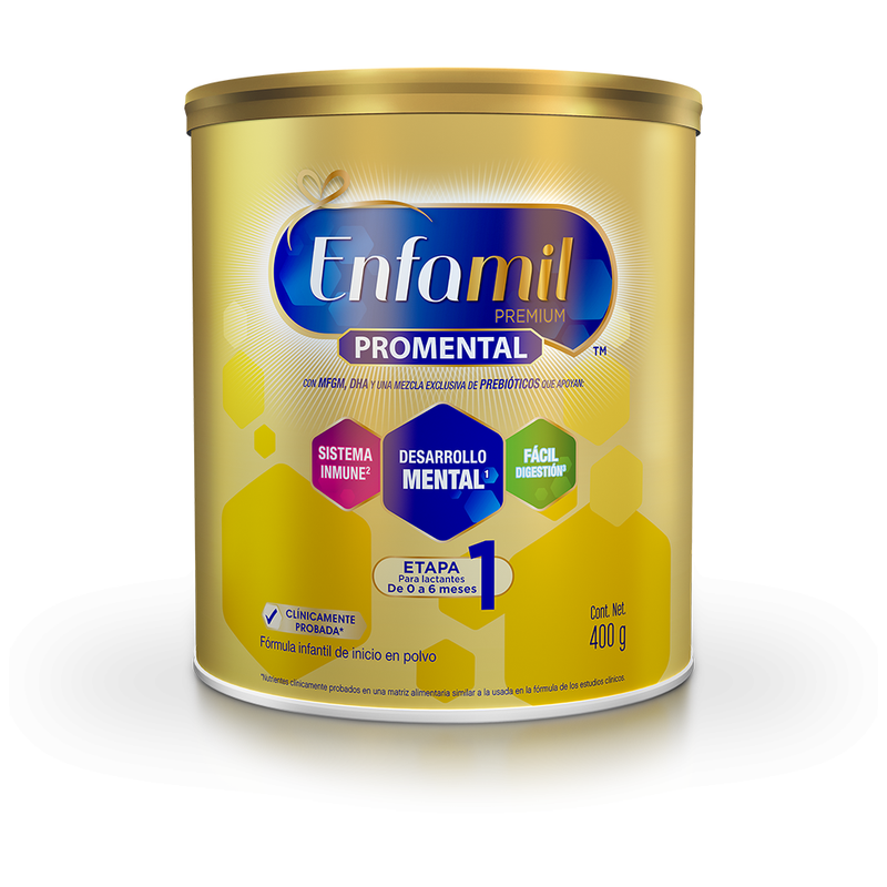 FÓRMULA LÁCTEA DE INICIO ENFAMIL PROMENTAL ETAPA 1 400G