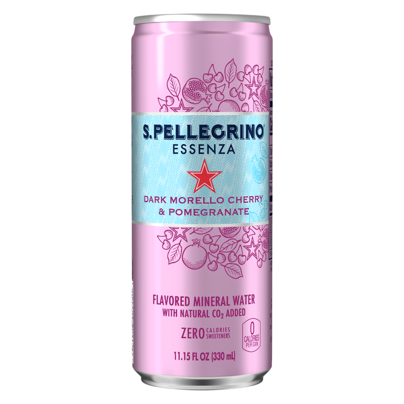 AGUA SAN PELLEGRINO ESSENZA DARK MORELLO & CHERRY POM 330 ML