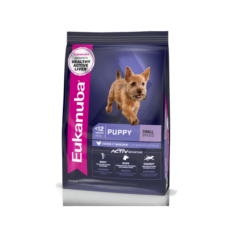 ALIMENTO PARA CACHORRO EUKANUBA RAZA PEQUEÑA  2.04KG (4.5LB)