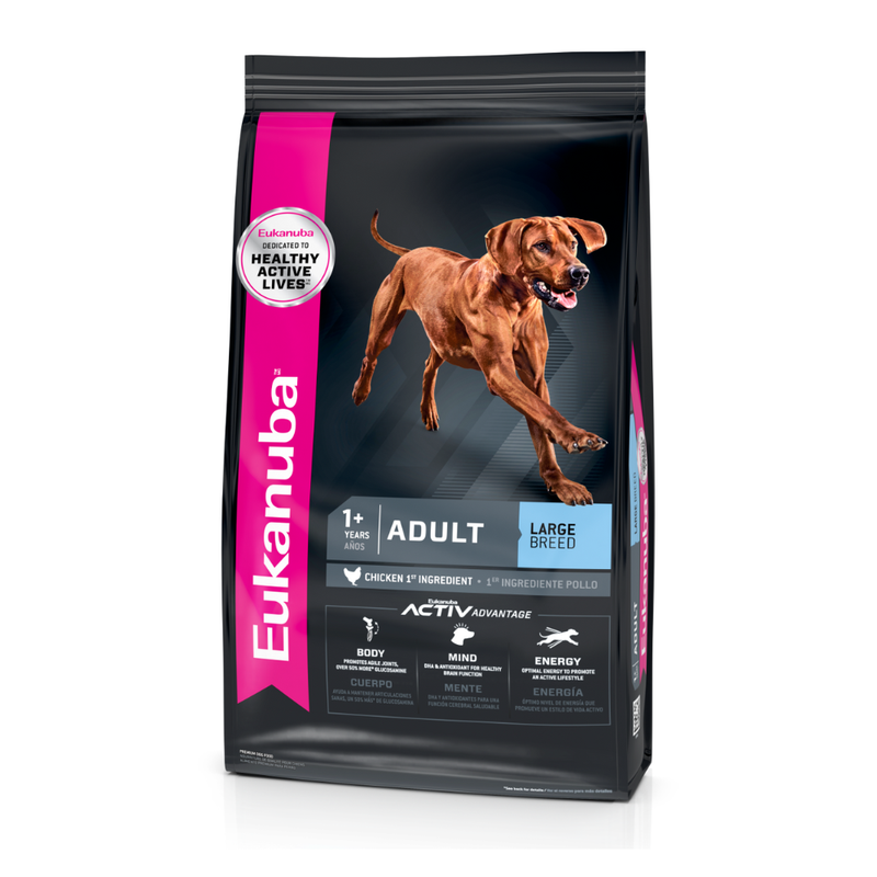 ALIMENTO PARA PERRO EUKANUBA RAZA GRANDE 18.15KG(40LB)