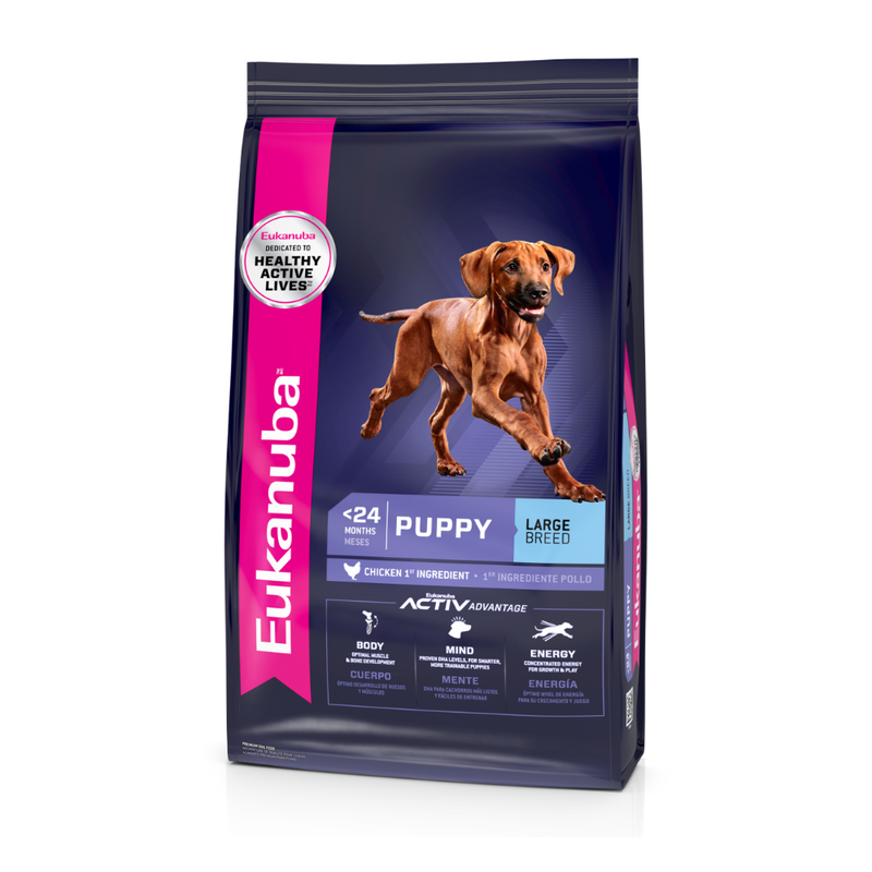 ALIMENTO PARA CACHORRO EUKANUBA RAZA GRANDE 7.26KG (16LB)