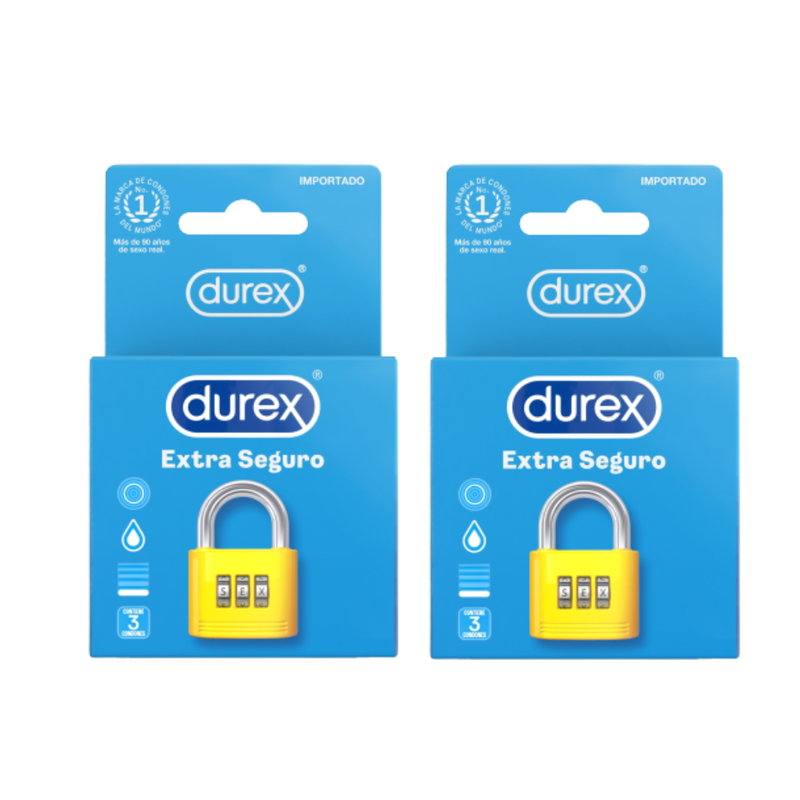 COMBO DUREX EXTRA SEGURO 2 PACK