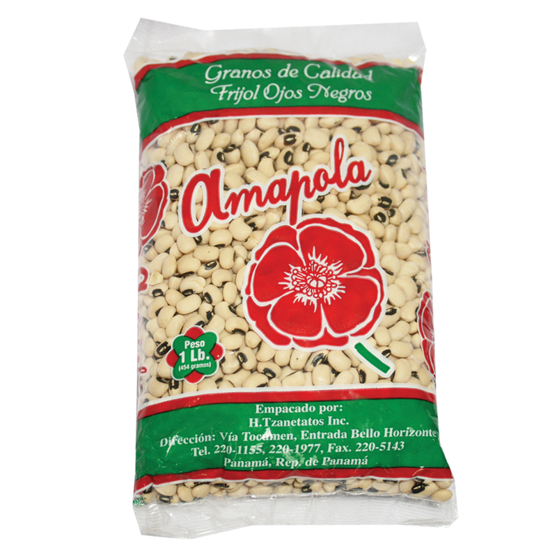 FRIJOLES OJI NEGRO AMAPOLA 1 LB